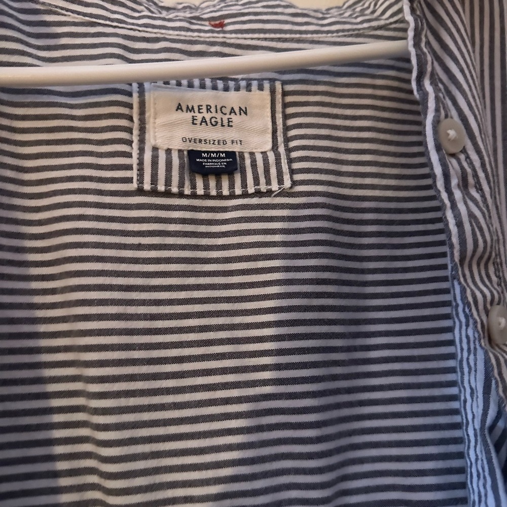 Striped button up - Picture 2 of 4